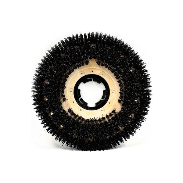 The Malish Corporation Malish 18" MAL-GRIT Grit Brush w/NP-9200 Clutch Plate, Black 813218NP - main
